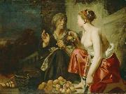 Caesar van Everdingen Vertumnus and Pomona oil on canvas